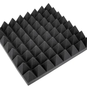 Ausverkauf OMNITRONIC Akustikschaumstoff Pyramide 100mm, 50x50cm