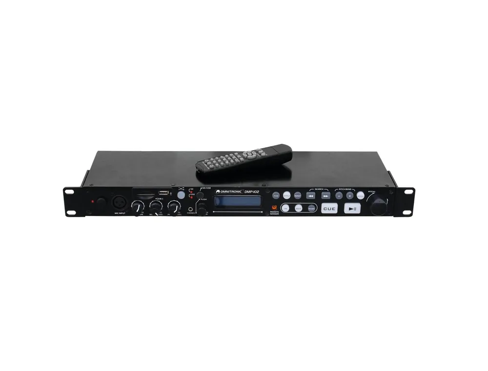 OMNITRONIC DMP-102 USB/SD-Card-Player Begrenztes Angebot
