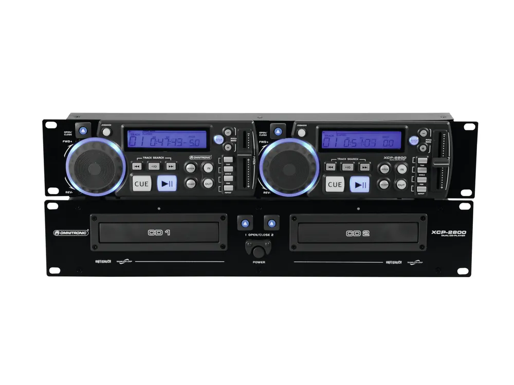OMNITRONIC XCP-2800 Dual-CD-Player Jetzt Kaufen