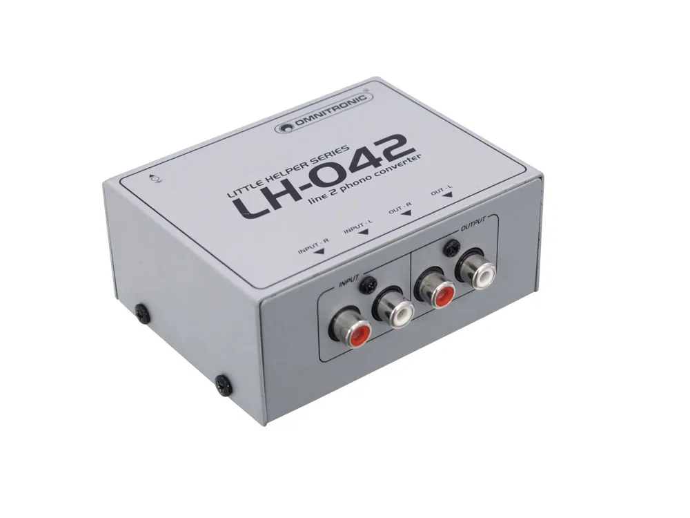 OMNITRONIC LH-042 Line/Phono-Wandler Meistverkauft