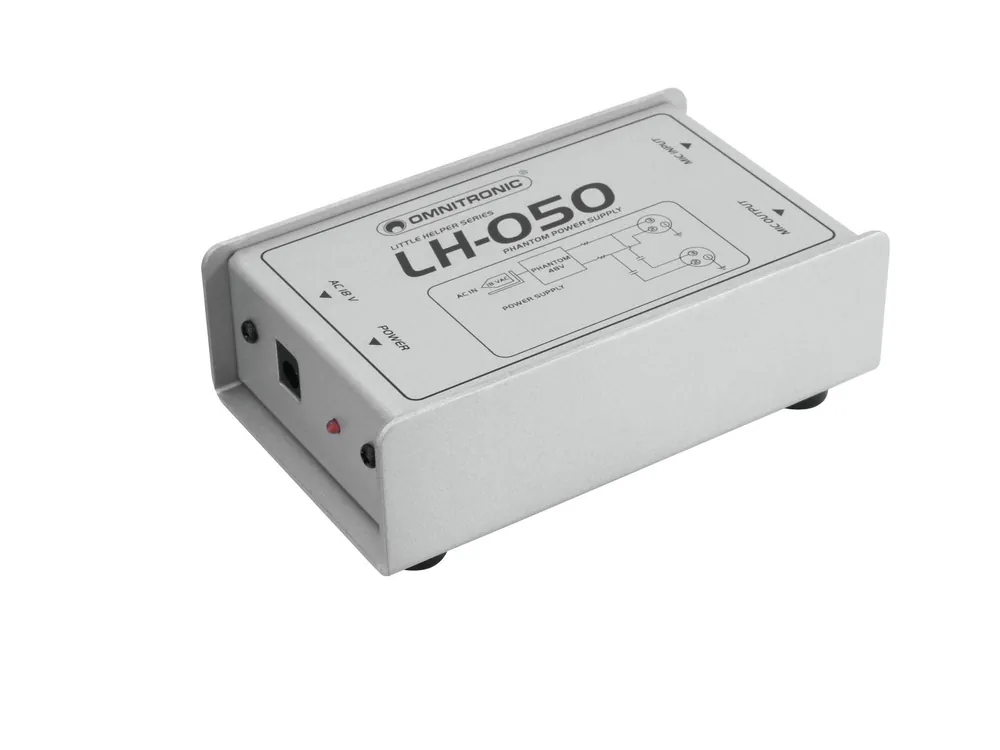 OMNITRONIC LH-050 Phantom-Speiseadapter Expressversand