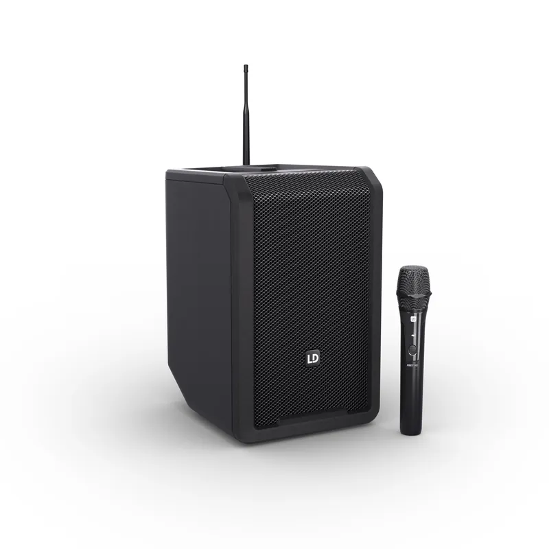 LD Systems ANNY® 8 HHD B5 - Tragbarer Bluetooth® PA-Lautsprecher mit Akku, Mixer und 1x Funkmikrofon Billig
