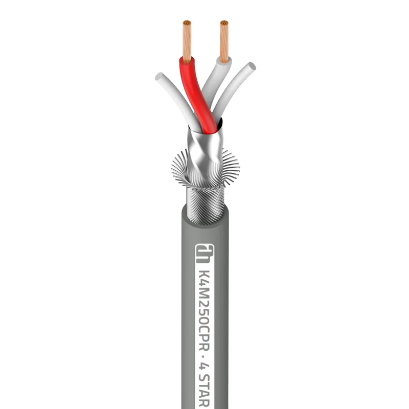 Adam Hall Cables 4 STAR MICROPHONE 250 INSTALL CABLE - Mikrofonkabel 0,50 mm² AWG20 | Indoor Install Preiswert