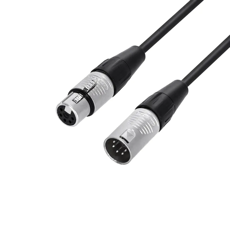 Sale Adam Hall Cables 4 STAR DGH 0050 - DMX Kabel REAN® 5-Pol XLR Female x 5-Pol XLR Male | 0,5 m