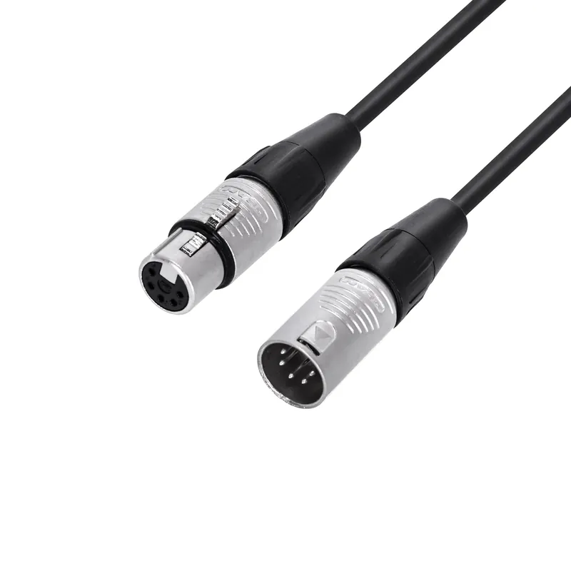 Bestseller Adam Hall Cables 4 STAR DGH 0500 - DMX Kabel REAN® 5-Pol XLR Female x 5-Pol XLR Male | 5 m