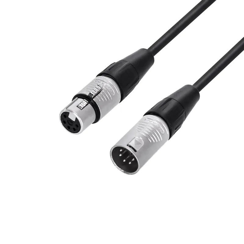 Adam Hall Cables 4 STAR DGH 5 1000 - DMX Kabel REAN® 5-Pol XLR 5-Pins belegt | 10 m Direktkauf