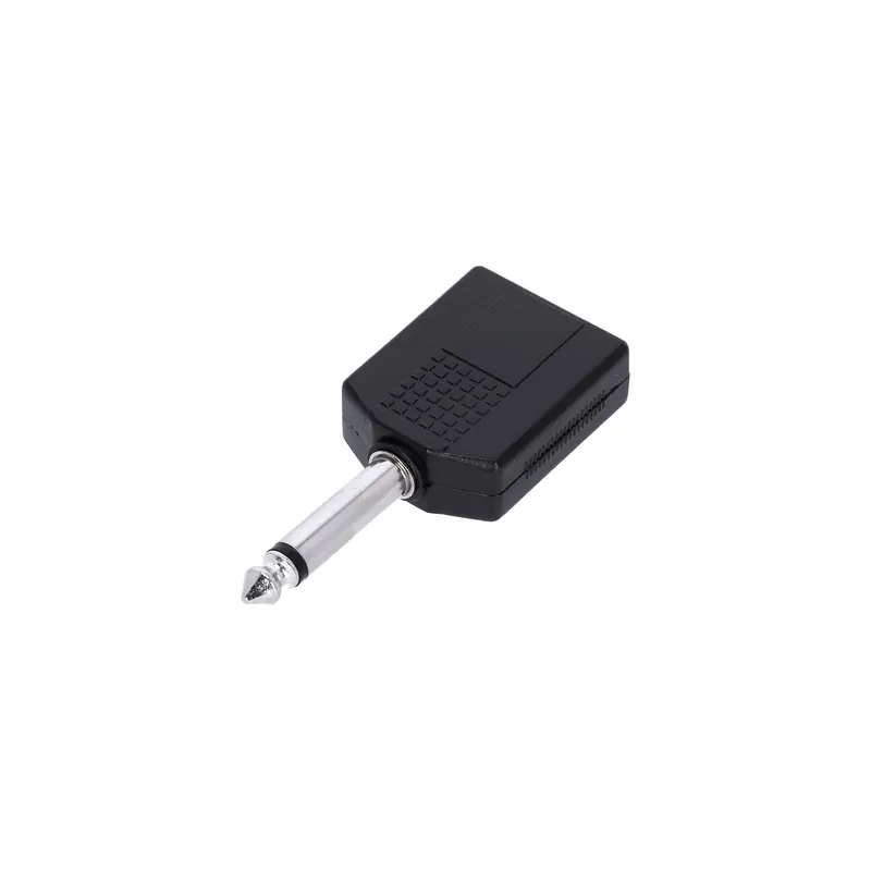 Kracherpreis Adam Hall Connectors 4 STAR AY JF2 JM2 - Y-Adapter 2 x 6,3 mm Klinke TS female auf 6,3 mm Klinke TS