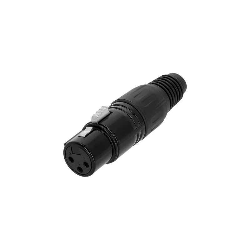 Adam Hall Connectors 4 STAR C XF3 BLK - XLR Stecker 3-Pol Female Neue Ware