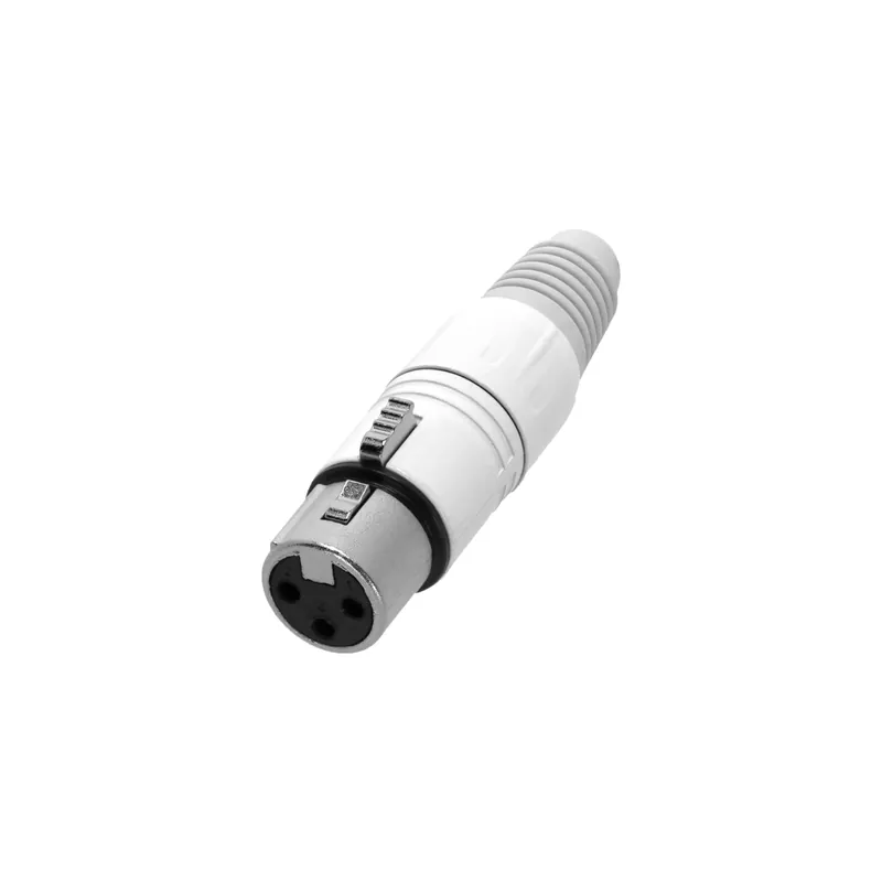 Adam Hall Connectors 4 STAR C XF3 SNOW - XLR Stecker 3-Pol Female Garantierte Lieferung