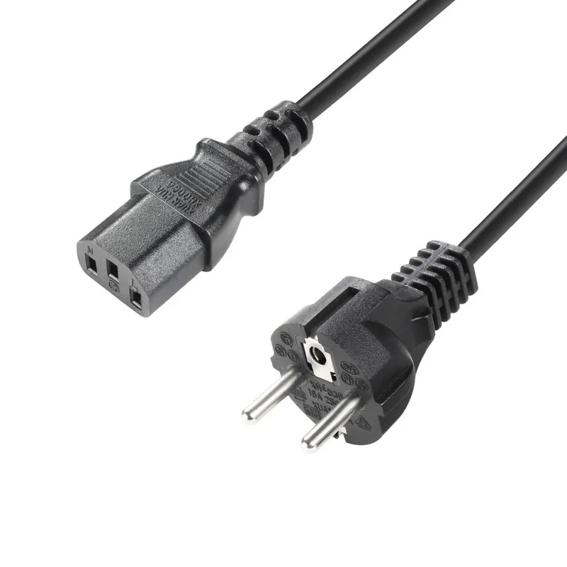 Highlight Adam Hall Cables 3 STAR PKD 0300 - Netzkabel IEC C13 x CEE7/7 3 x 0,75 mm² | 3 m