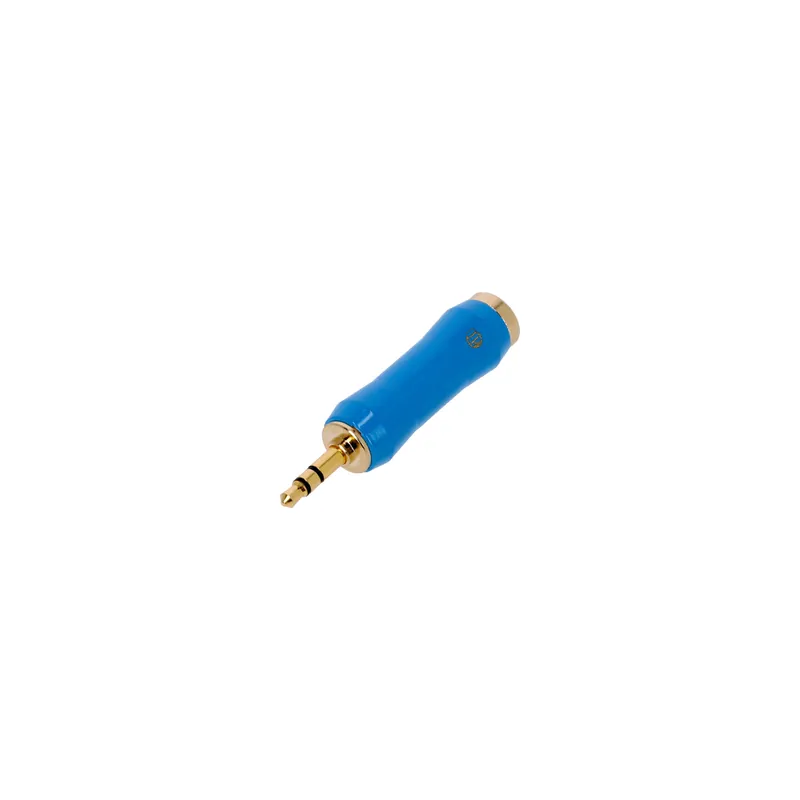 Adam Hall Connectors 4 STAR A JF3 MM3 G BLU LINE - BLU Line Adapter Klinke Female TRS x Miniklinke T Wochenendangebot