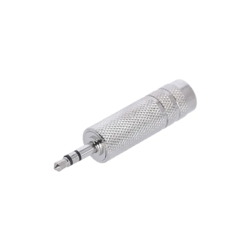 Beliebt Adam Hall Connectors 4 STAR A JF3 MM3 METAL - Adapter 6,3 mm Klinkenbuchse TRS auf 3,5 mm Klinke TRS