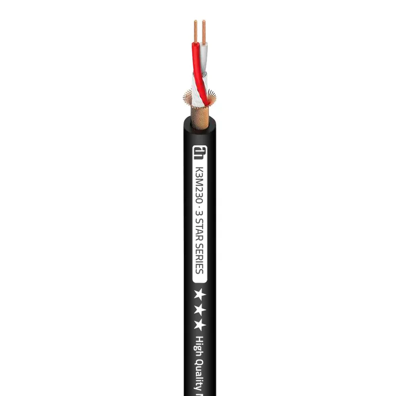 Zertifiziert Adam Hall Cables 3 STAR MICROPHONE 230 - Mikrofonkabel 0,30 mm² AWG22