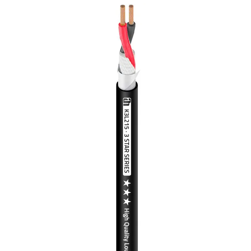 Adam Hall Cables 3 STAR SPEAKER 215 - Lautsprecherkabel 1,5 mm² AWG16 Schneller Versand