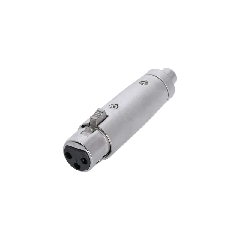 Echt Adam Hall Connectors 4 STAR A XF3 RF2 - Adapter XLR female auf Cinch female