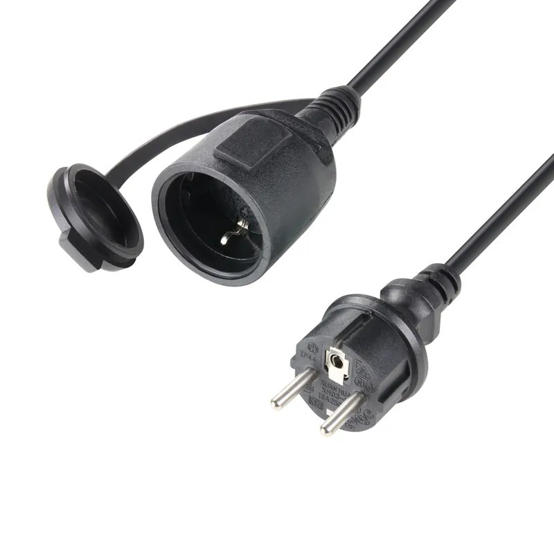 Solange Der Vorrat Reicht Adam Hall Cables 3 STAR PND 1000 - Netzkabel Verlängerung Schuko H05RR-F3G1.5 | 10 m