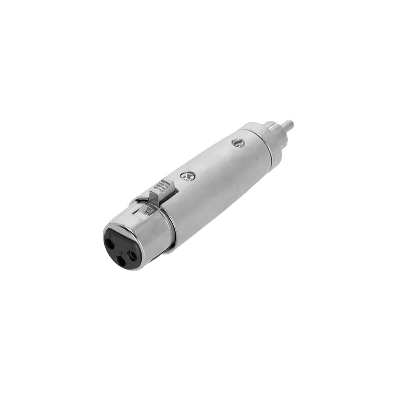 Adam Hall Connectors 4 STAR A XF3 RM2 - Adapter XLR 3-Pol Female auf Cinch Male Sichere Zahlung