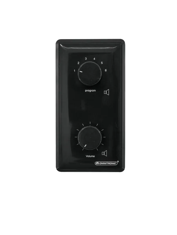 OMNITRONIC ELA-LS-Regler/Prog-Wähler10W mono sw Bestpreis
