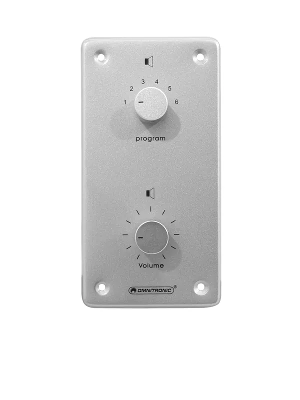 Super-Preis OMNITRONIC ELA-LS-Regler/Prog-Wähler10W mono sil
