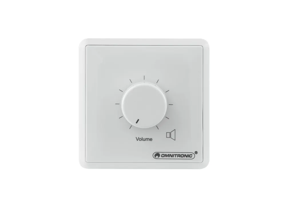 OMNITRONIC ELA LS-Regler, 10 W mono weiß Highlight