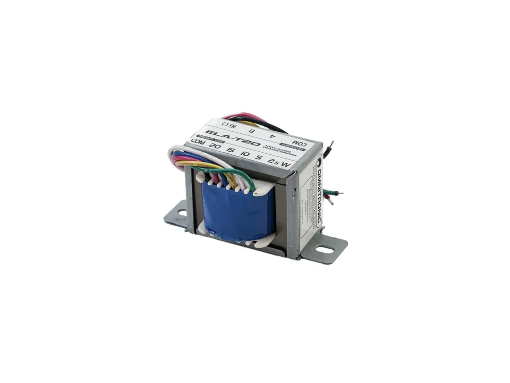 Solange Der Vorrat Reicht OMNITRONIC ELA-T20 Transformator 20 W