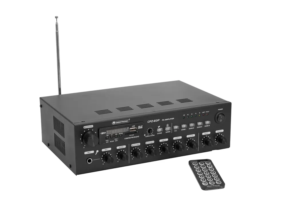 Billig OMNITRONIC CPZ-60P ELA-Mischverstärker