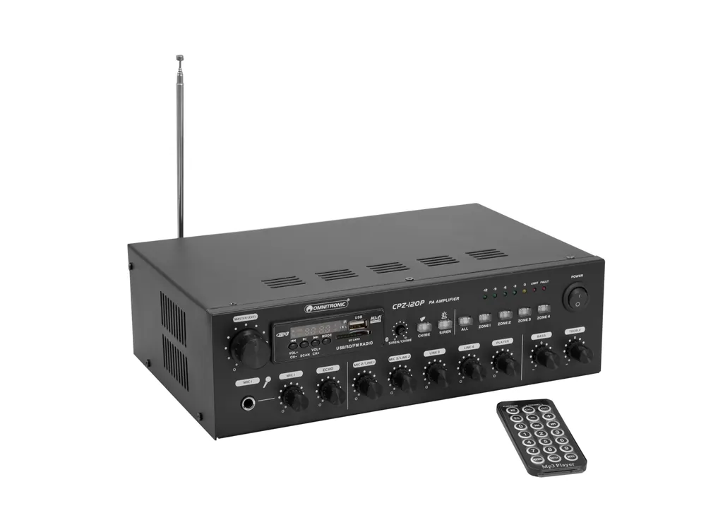 OMNITRONIC CPZ-120P ELA-Mischverstärker Jetzt Bestellen
