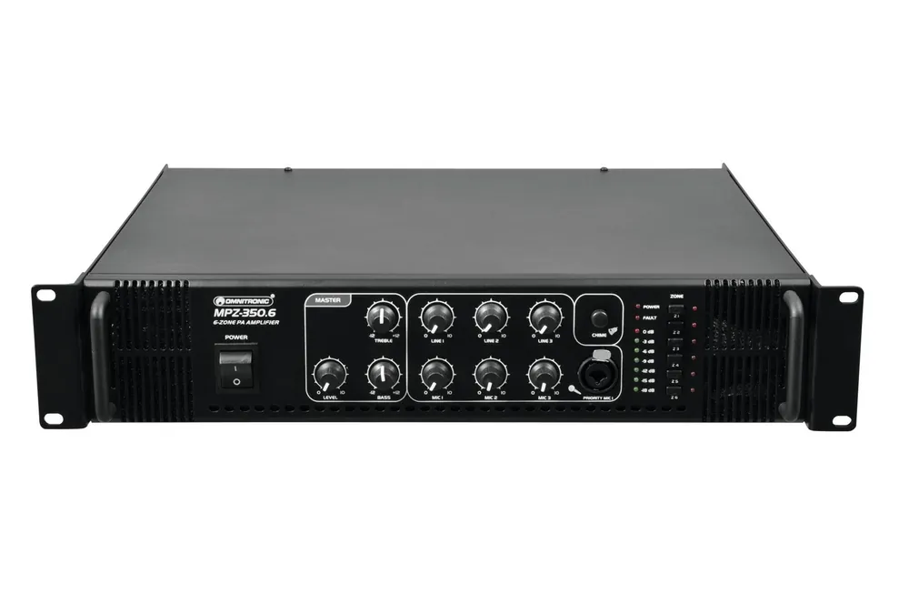Nur Für Kurze Zeit OMNITRONIC MPZ-350.6 Mischverstärker