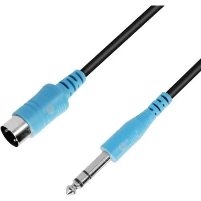 Adam Hall 3 STAR B VMIDI 0300 6,3mm Klinke Midi-A Kabel 3m Top-Angebot