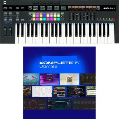 Billig SET Novation 49SL MKIII + KOMPLETE 15 Ultimate Lizenz Code