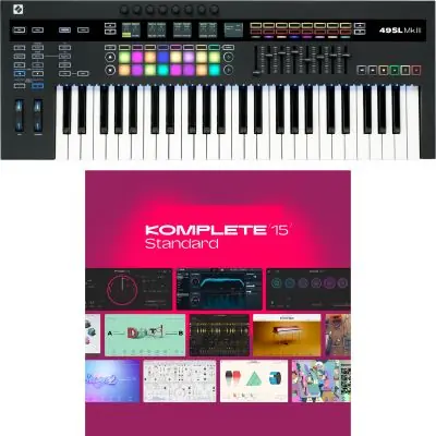 Neue Ware SET        Novation 49SL MKIII + KOMPLETE 15 Lizenz Code