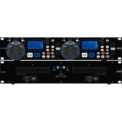 IMG Stageline CD-230USB DJ-Dual-CD- und MP3-Spieler Sonderaktion