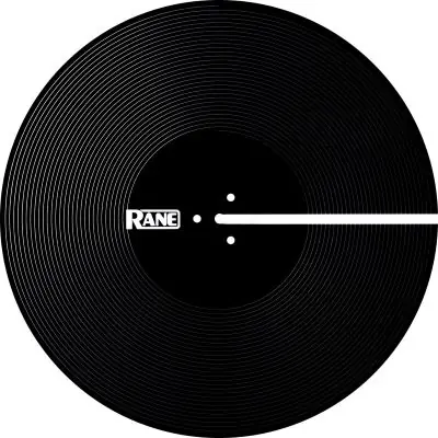 Zertifiziert Rane DJ Twelve Ersatz-Vinyl black