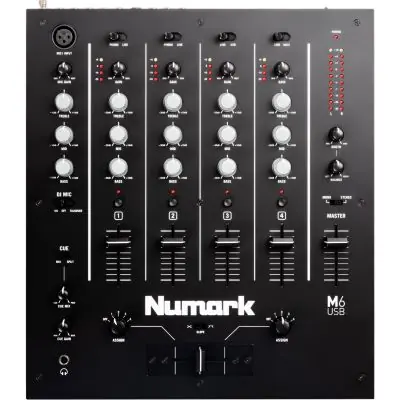 Numark M 6 USB Black Neue Kollektion