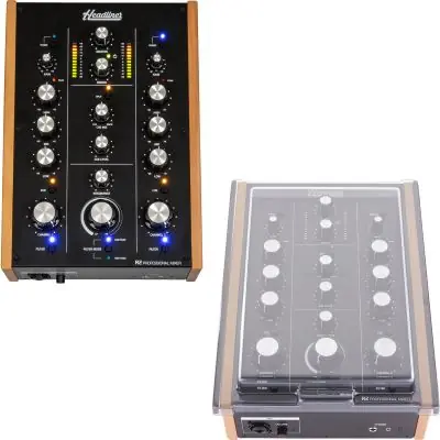 Echt SET Headliner R2 2-Kanal Rotary DJ-Mixer + Staubschutzcover