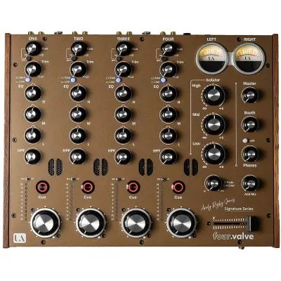 Abverkauf Union Audio FOUR VALVE Signature-Serie Rotary Desktop Mixer