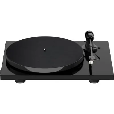 Pro-Ject E1 Phono Schallplattenspieler HG Schwarz inkl. Audio Technica AT 3600L Neu Im Sortiment