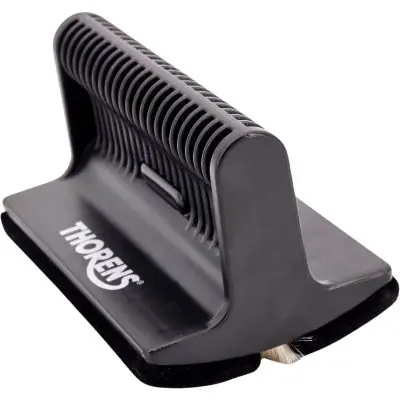 Thorens Vinylbürste mit Ziegenhaar und Samtkissen Markenprodukt