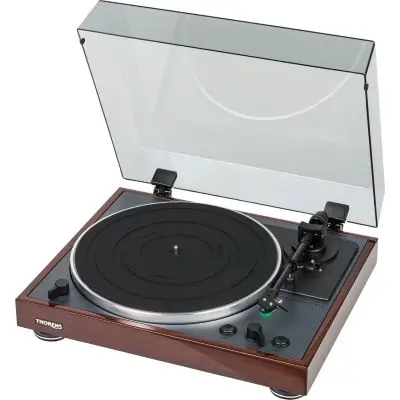 Gratis Versand Thorens TD 102 A Plattenspieler Walnuss Hochglanz