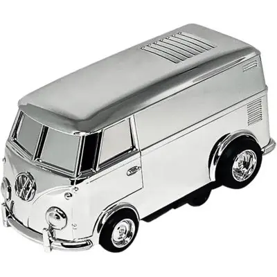 Nur Heute Stokyo Record Runner mit Bluetooth, silber verchromt