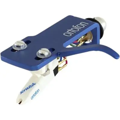 Ortofon OM Scratch White premounted on SH-4 Blue Online Kaufen