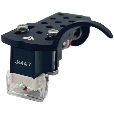JICO OMNIA J44A 7 IMP DJ NUDE Tonabnehmer System mit Headshell schwarz Kostenloser Rückversand