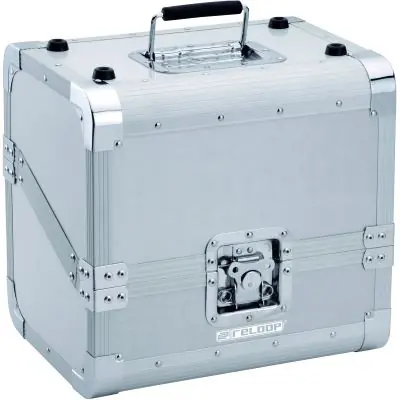 Zertifiziert Reloop Club Series 80er Case 50/50 slanted silver