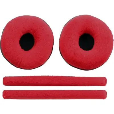 Zertifiziert Zomo Polsterset für HD-25 Teddy Rot