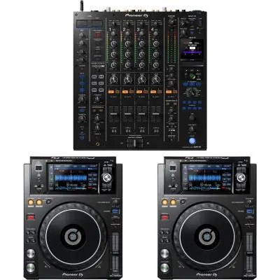 Bestpreis SET Pioneer DJ DJM-A9 Mixer + XDJ-1000 MK2 Doppelpack