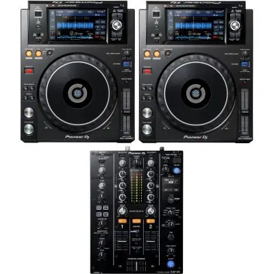 SET Pioneer DJ XDJ-1000 MK2 Doppelpack + DJM-450 DJ Set Bestpreis