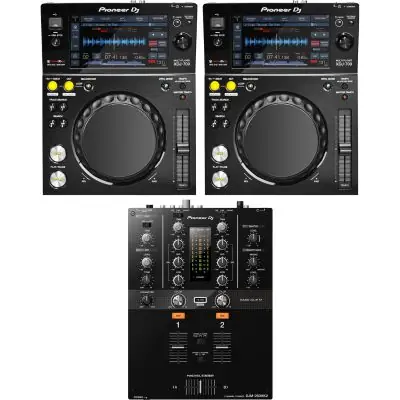SET Pioneer DJ XDJ-700 + Pioneer DJ DJM-250MK2 DJ Set Neu