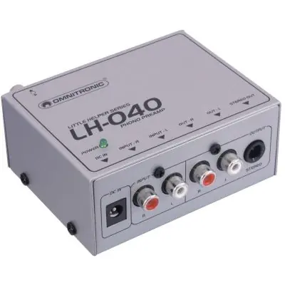 Top-Seller OMNITRONIC LH-040 Phono-Vorverstärker