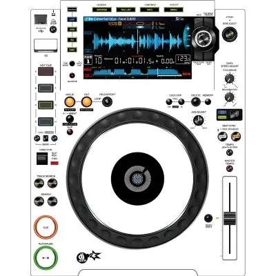 Kracherpreis dj-skins - Pioneer DJ CDJ 2000 NXS 2 WHITE aka STAR TROOPER Skin