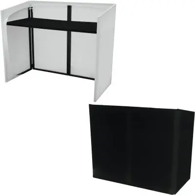 SET OMNITRONIC Mobile DJ Stand + Cover W + Cover S Sofort Bestellen